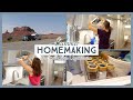 SUMMER HOMEMAKING | Small Space Cleaning &amp; Organizing | Utah Vacation Highlights