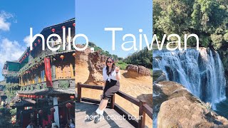 taiwan travel vlog ☻ north coast tour: yehliu geopark, jiufen, shifen 💫