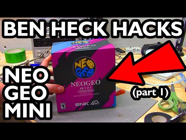 Ben Heck Neo Geo Mini Teardown Part 1 - YouTube