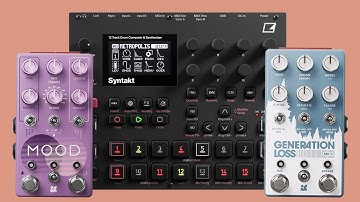Elektron Syntakt - Chase Bliss Mood mk2 - Generation Loss mk2 (01-04-24 session)