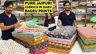 Beautiful Jaipuri Fabrics in Dabu, Bagru & Sanganeri Prints. Ajrak PrintAvailable at Harivansh Int. screenshot 1