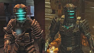 Dead Space - All Suit Upgrades (Original and Remake)