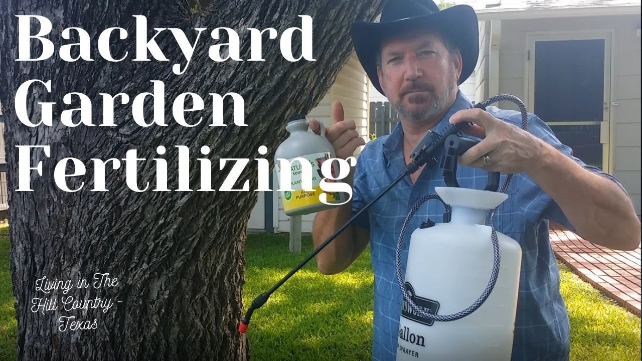 How to apply fertilizer to your plants the easy way Backyard Garden