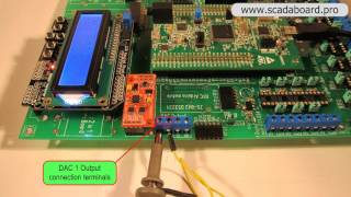 SCADABOARD MacroController - DAC8501 LCD - www.scadaboard.pro