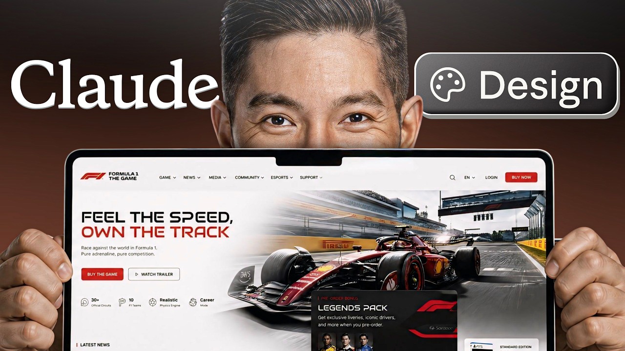 How to Use Claude Design To Make Sites 10X More Beautiful thumbnail