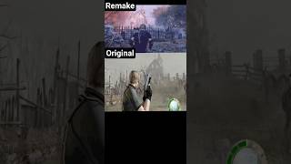 Resident Evil 4 Remake VS Original PS5 Vs PS2 #residentevil #ps5 #gaming #games #re4remake  #re4