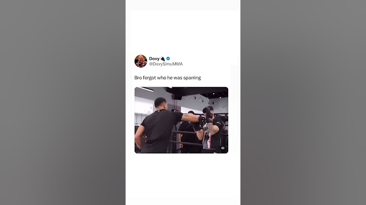 Bro Forgot He Was Sparring Alex Pereira… BIG Mistake 😬🥊