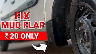 Fix Your Car's Mud Flap DIY