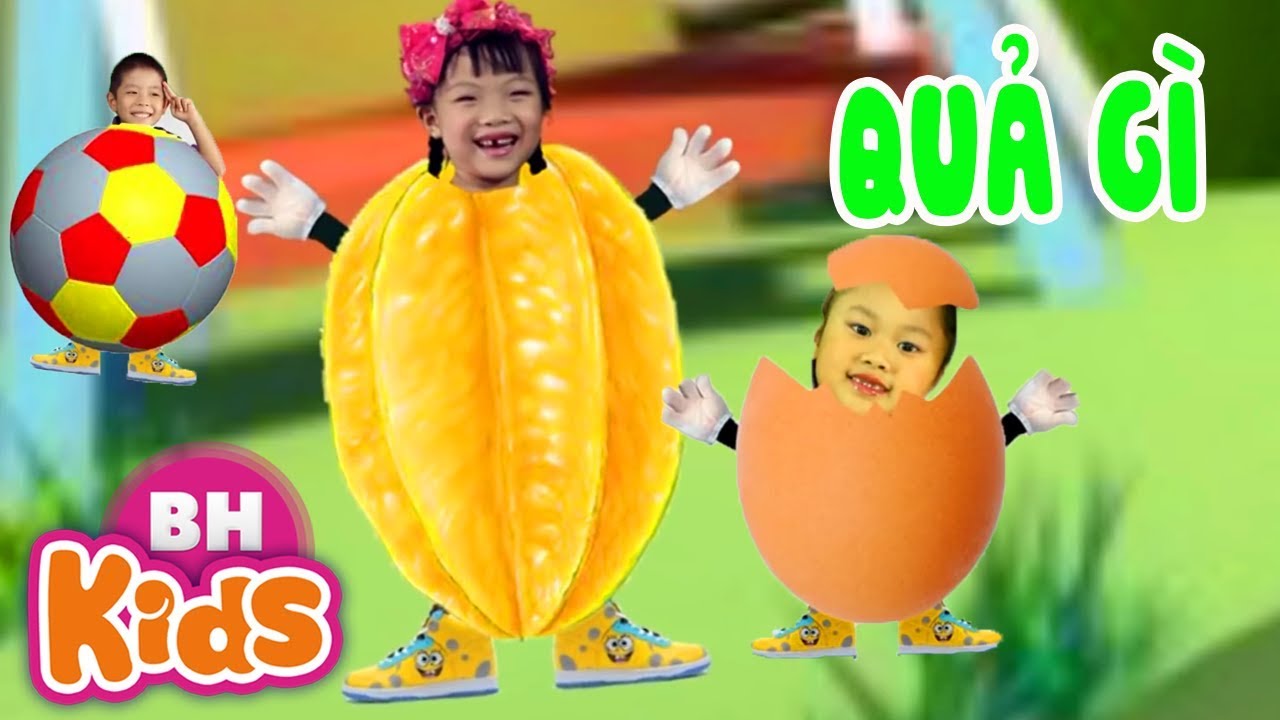 Quả Gì, Em Đi Chơi Thuyền ♫ Nhạc Thiếu Nhi Vui Nhộn Cho Bé Ăn Ngon