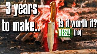 This Knife Took 3 Years To Make??  Bark River aurora iii