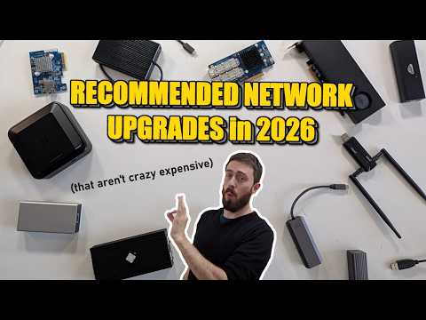 Awesome Network Upgrades In 2026 - 5gbe To 50gbe !!!