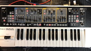Roland GAIA SH-01 - Understanding The Whole Synth - Full Tutorial