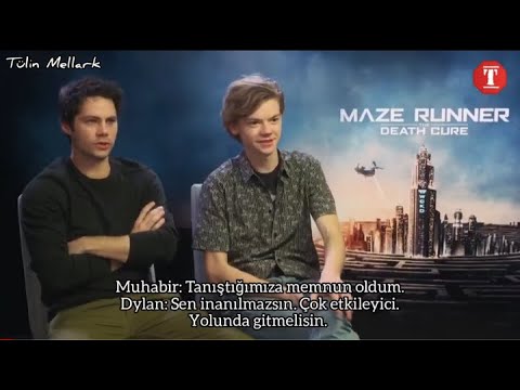 Dylan O'brien ve Thomas Brodie-Sangster Labirent:Son İsyan Röportaj (Türkçe Altyazılı)