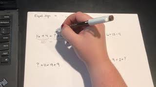 Balancing Equations - 2nd grade