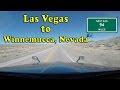 LAS VEGAS to WINNEMUCCA, NEVADA - A Beautiful Desert Drive