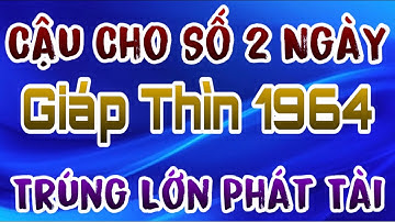 Số Đỏ Cậu Cho: Tuổi Giáp Thìn 1964: Đón 2 Ngày Vàng Mùng 3 & 4 Tháng 7 Âm, Tiền Về Ngập Tràn!