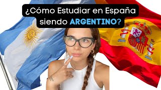 ¿Cómo Estudiar en España siendo Argentino ? (PASO A PASO)