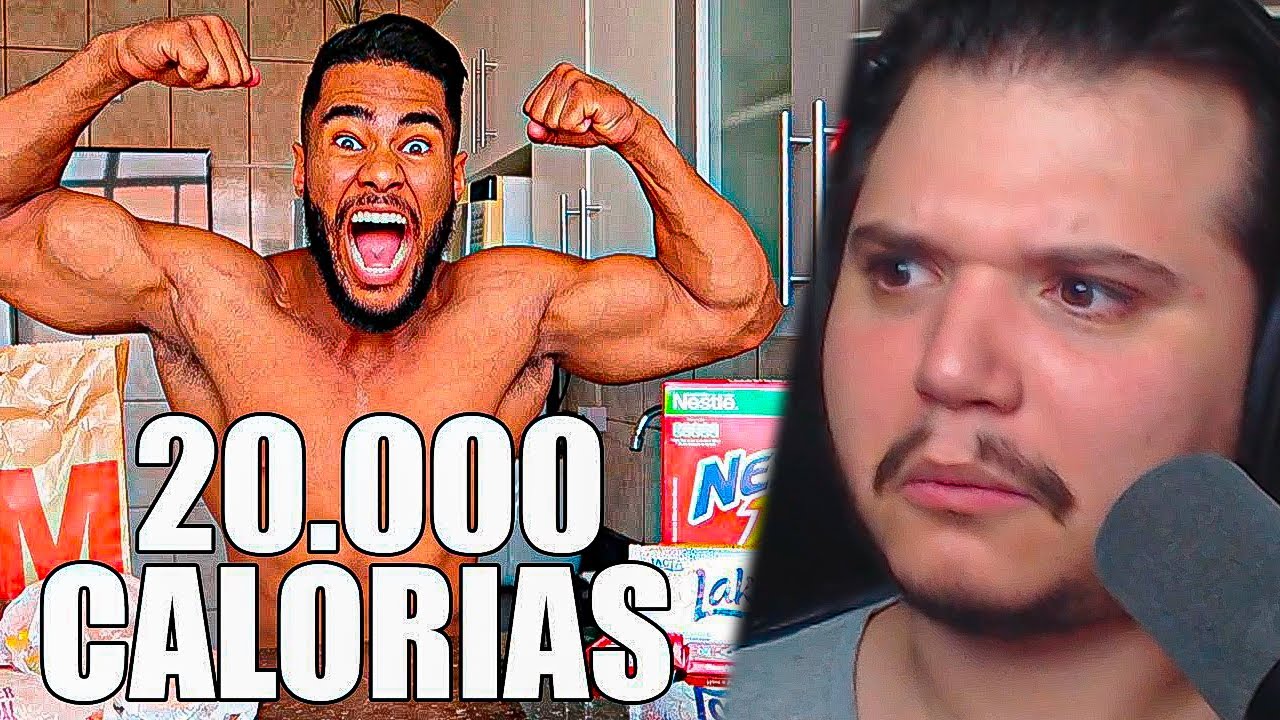 O loco que comeu 20 mil calorias em um dia