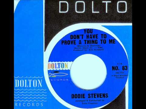 Dodie Stevens - YOU DON'T HAVE TO PROVE A THING TO ME (Jackie de Shannon) (1963)