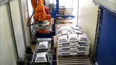 Robot Palletising System | RMGroup UK - packaging machinery manufacturers uk - automation companies