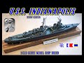 Building the Academy 1/350 Scale U.S.S. Indianapolis Heavy Cruiser with Eduard Photo Etch