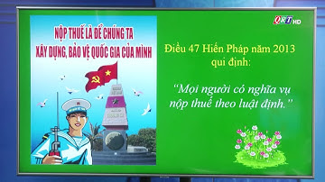 TH QRT: GDCD 12 Bài 9: Pháp luật với sự phát triển bền vững của đất nước