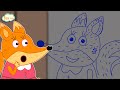 Fox Family Сartoon for kids - Adventures with The Foxes #532