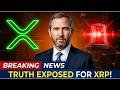 XRP BREAKING! RIPPLE CEO EXPOSES THE TRUTH NOBODY IS TALKING ABOUT RIGHT NOW!