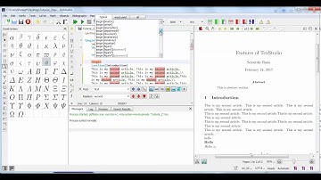Latex Tutorial 2 (I/II): "TeXstudio" installation and Interesting Features