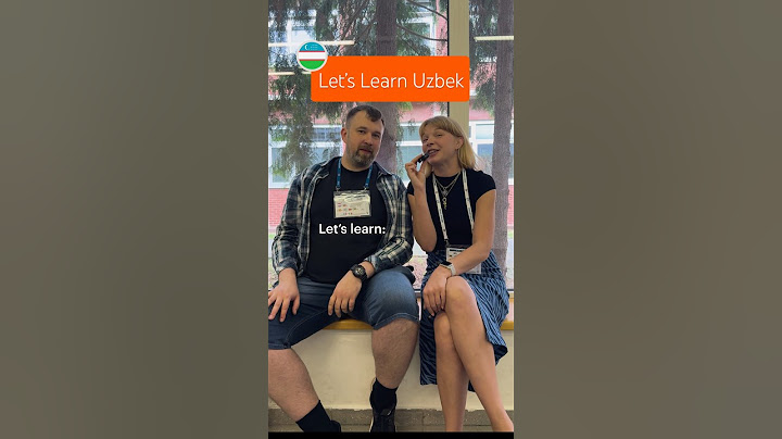 Let's Learn Uzbek