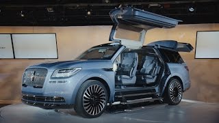 Lincoln’s new Navigator concept was inspired by a yacht