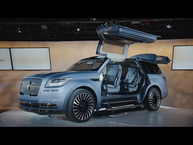 Lincoln's Yacht-Sized Concept SUV Has a Closet and Staircase