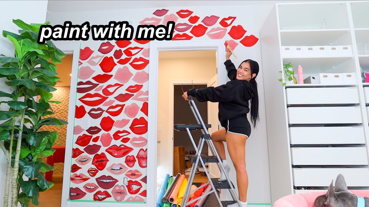 i tried copying kylie jenner’s glam room - YouTube