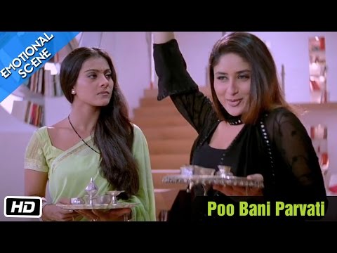 poo-bani-parvati---emotional-scene---kabhi-khushi-kabhie-gham---kajol,-shahrukh-khan