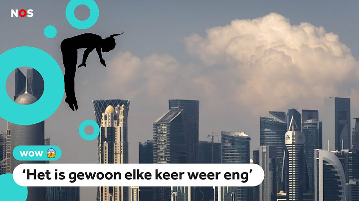 Bij deze sport springen ze van 20 meter hoogte in het water