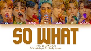 BTS (방탄소년단) – 'So What' | Legendado/Tradução PT-BR (Color Coded Lyrics)