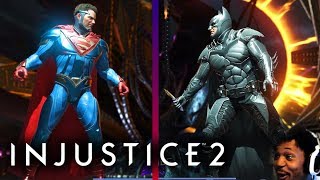 WHO SHOULD WE CHOOSE!? SUPERMAN OR BATMAN?! | Injustice 2 #12