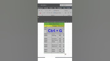 Remove Blank Rows in Excel Instantly! 🔥 | Excel Quick Tip