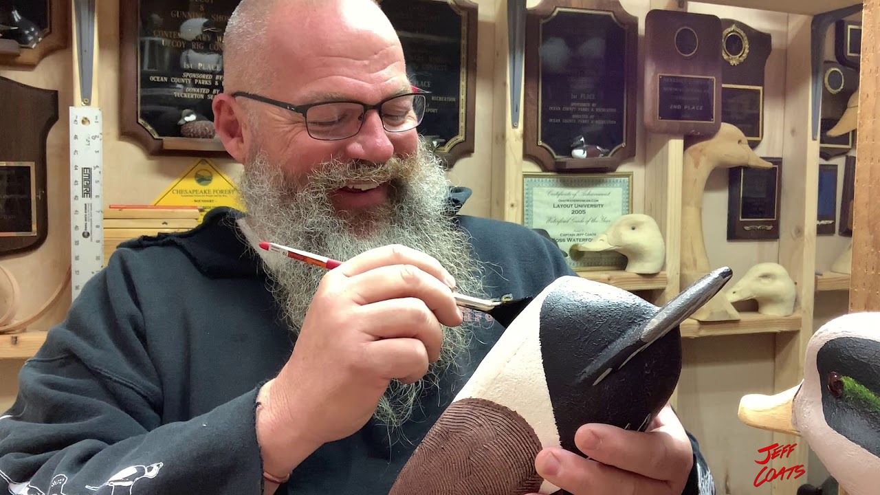 DecoyCarving Painting Decoys and Talking... Jeff Coats Pitboss