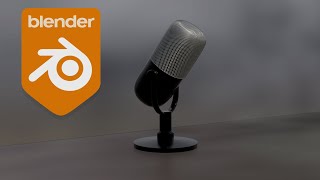 How to Model a Microphone in Blender | Blender 3D modeling