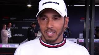 Lewis Hamilton Post Qualifying Interview Belgian Grand Prix #f1 #lewishamilton