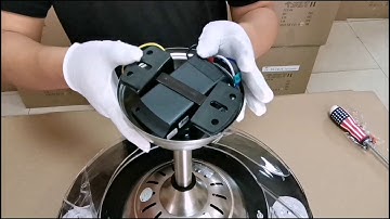 42inch Modern Ceiling Fan Light colorful LED and Bluetooth Music