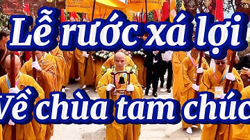  lễ kính rước Xá Lợi_lên điện tam thế_ tại chùa tam chúc 2025 quê tôi |quê tôi 35nb￼