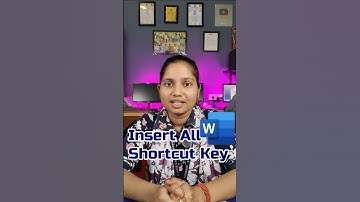 🔥😎 Insert all Shortcut key ✅ Word Shortcut Key #shorts #ytshorts #ytviral #msword #windows