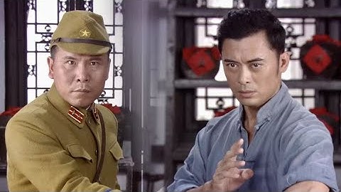 日本大佐惹怒功夫小伙，小伙竟一拳将日军打进墙里！#中國功夫 #中文电视剧 #武侠#动作#功夫