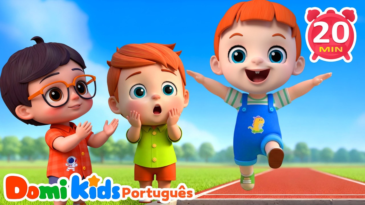 Dia de Esportes para Crianças 🏆 | Canções Infantis | Domi Kids em Português