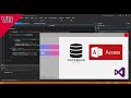 Simple Connection Database Access VB.NET -  Modern WinForm Visual Basic - New 2021