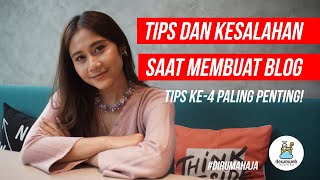 Tips Blogging dan Kesalahan yang Harus Dihindari Blogger Pemula -Dewaweb