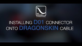 Rfs Technologies Using Manual Trimming Tool With D01 Connector On Dragonskin Cable