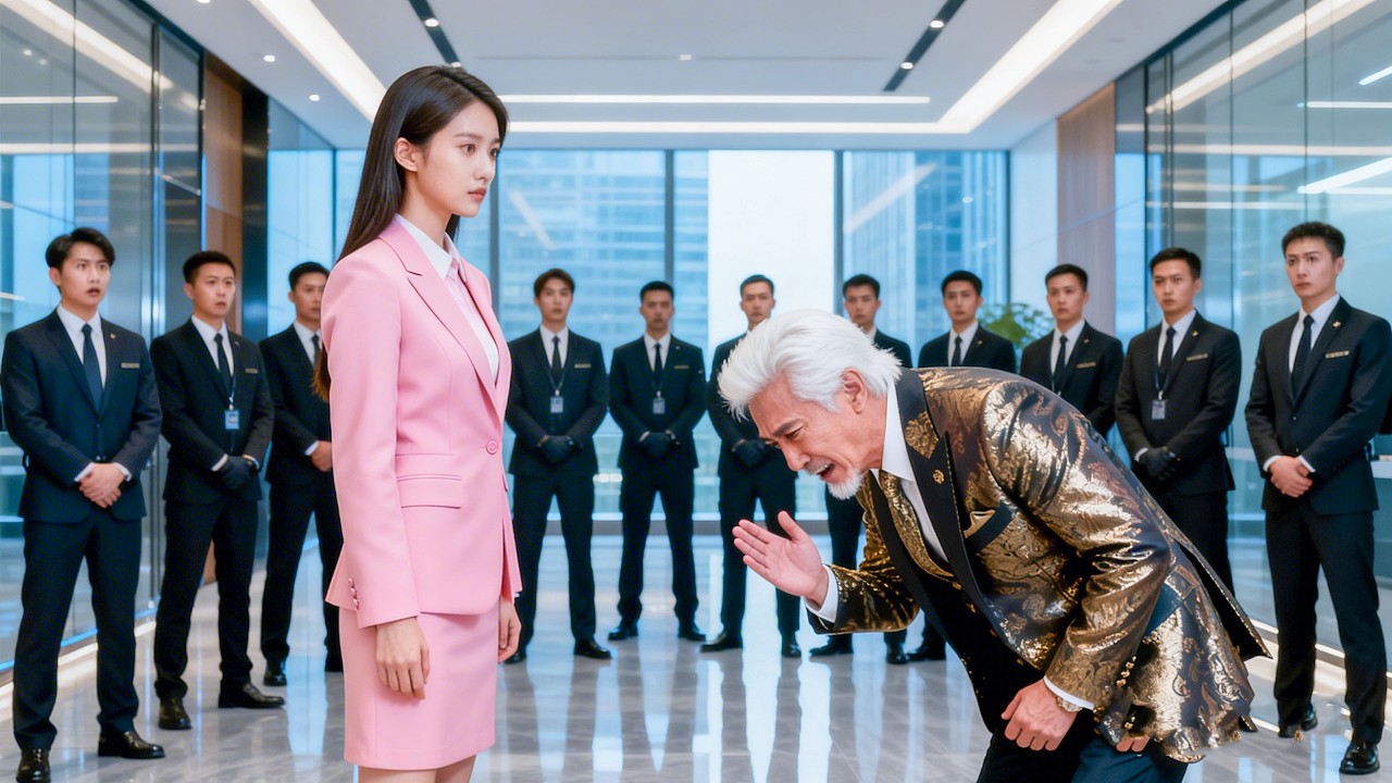 المتدربة مُهانة من قبل رجل ثري، هي ابنة الرئيس، رجل الثراء انحدر على ركبهم يطلب المغفرة!